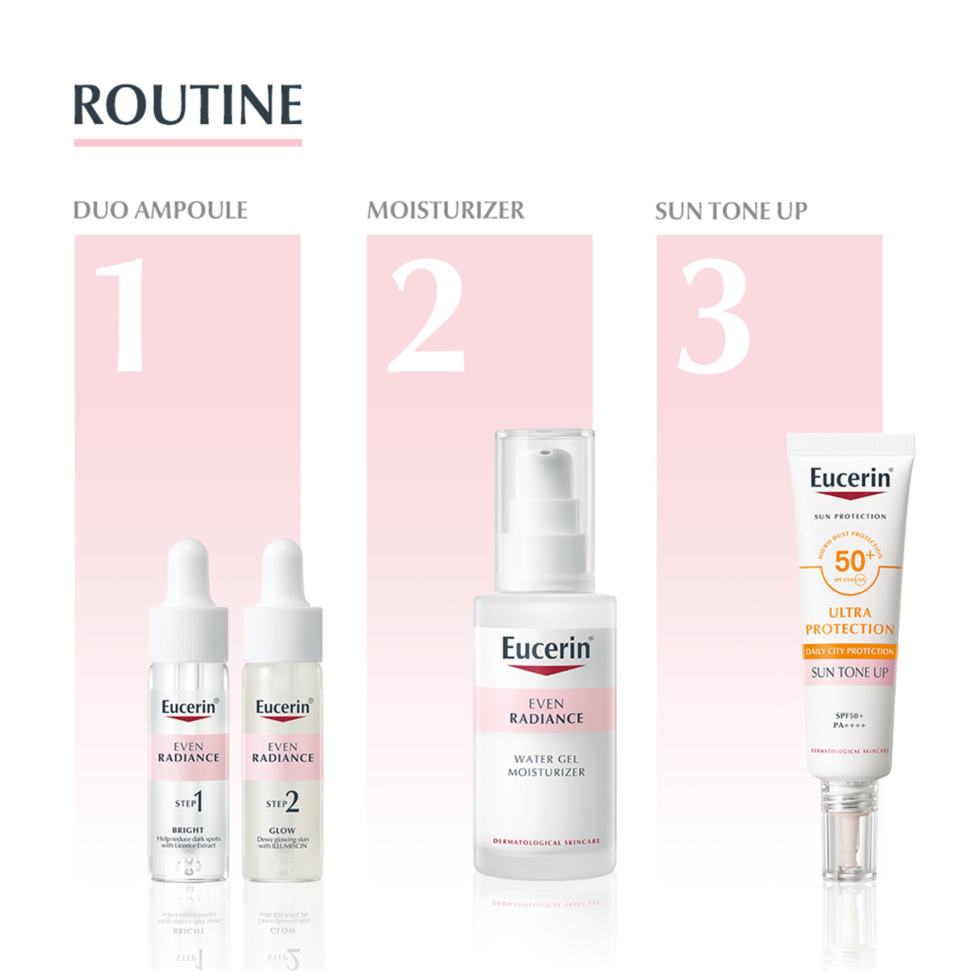 Eucerin Sun ToneUp SPF 50 Facial Sunscreen for All Skin Types